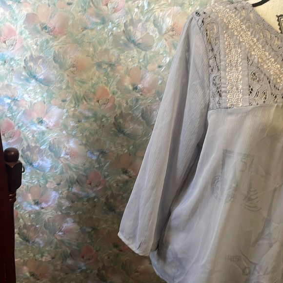 Maurice’s Sheer Lace Top - Picture 2 of 6